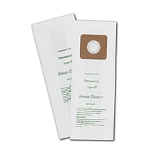 Green Klean® Replacement Vacuum Bags Fit Panasonic® upright, Type U, U3, U6, Koblenz U800-U900, Mast