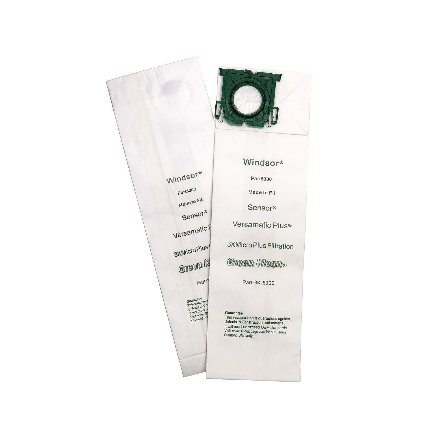 Green Klean Triple Layer Vacuum Filter Bags, 10/Pack (GK-5300-P)