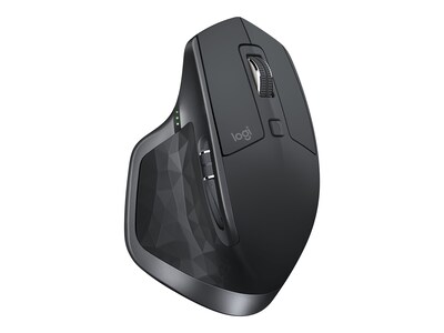 Logitech MX Master 2S Wireless Ergonomic Laser Mouse, Graphite (910-005965)