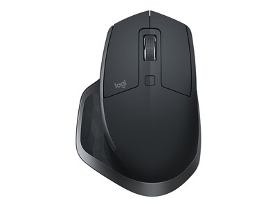 Logitech MX Master 2S Wireless Ergonomic Laser Mouse, Graphite (910-005965)