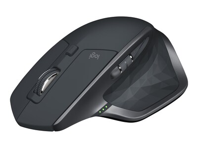 Logitech MX Master 2S Wireless Ergonomic Laser Mouse, Graphite (910-005965)