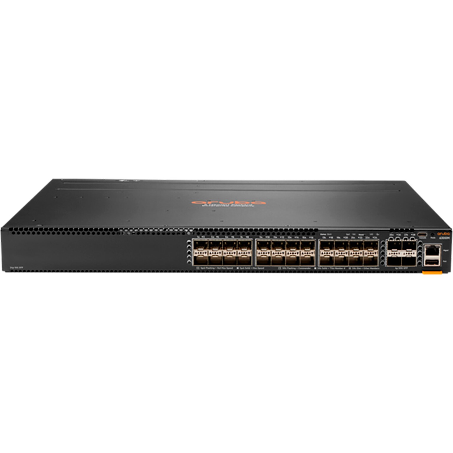 Aruba 6300M 24-Port Gigabit Ethernet Managed Switch, Black (JL658A)