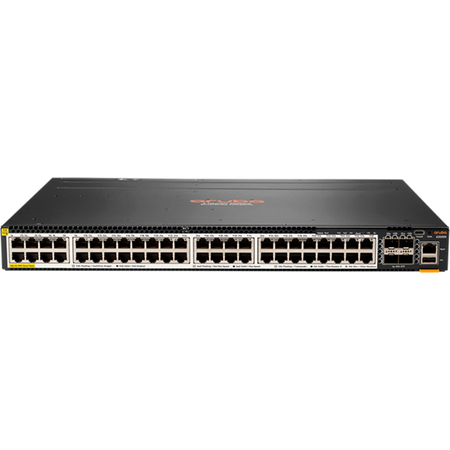 Aruba 6300M JL660A 48-Port Gigabit Ethernet Rack Mountable Switch