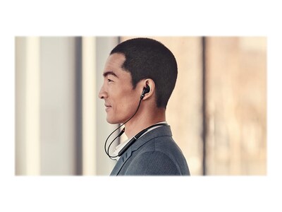 jabra Evolve 65e UC Wireless Bluetooth Stereo Phone & Computer Earbuds, USB-A, UC Certified (6599-629-109)