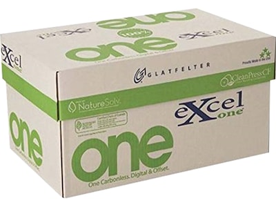 ExcelOne 8.5 x 11 Carbonless Paper, 21 lbs., 92 Brightness, 5000 Sheets/Carton (230949)