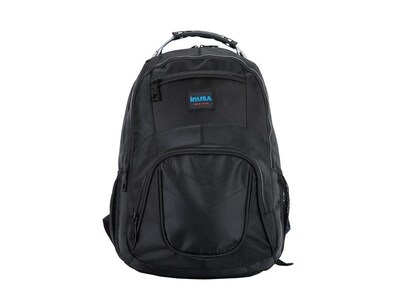 InUSA CRANDON Executive Laptop Backpack, Black (B-IUCRA-3614)