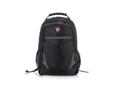 DUKAP EMINENT Executive Laptop Backpack, Large, Black (DKEMI-301)
