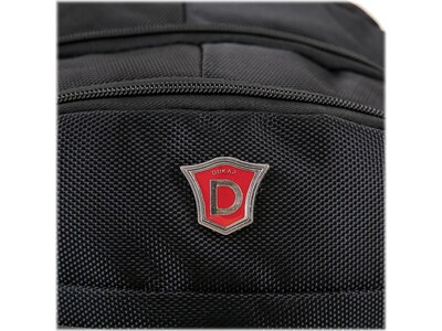 DUKAP EMINENT Executive Laptop Backpack, Large, Black (DKEMI-301)