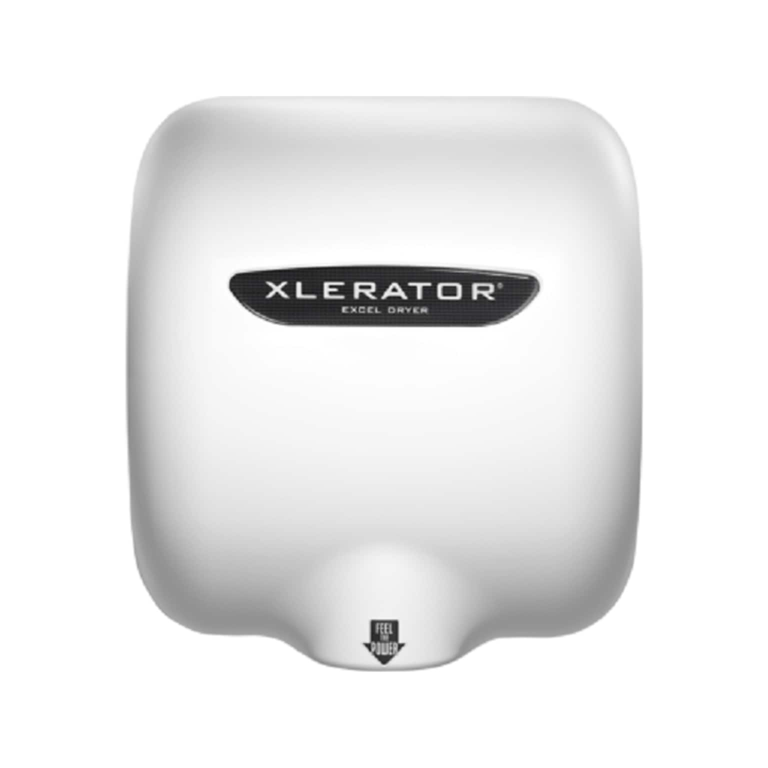 XLERATOR 208-277V Automatic Hand Dryer, White (603166H)