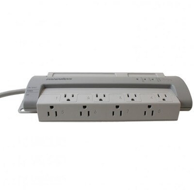 Panamax Premium Max 8-Outlet Surge Protector, 8 Cord, 1650 Joules (M8-EX)
