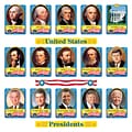 Trend Enterprises U.S. Presidents Bulletin Board Set, 54 pieces (T-8065)