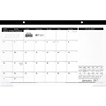 2022 AT-A-GLANCE 11 x 17.75 Monthly Desk Pad Calendar, Black (SK14-00-22)