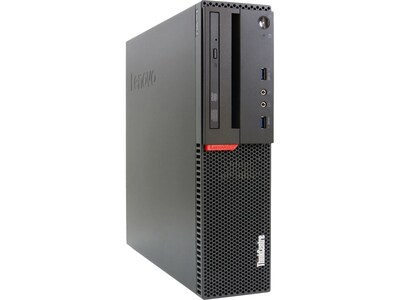 Lenovo ThinkCentre M900 SFF Refurbished Desktop Computer, Intel Core i5-6400T, 16GB Memory, 256GB SSD