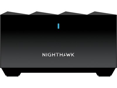 Netgear Nighthawk AX1800 Dual Band Mesh WiFi 6 System, Black, 2/Pack (MK63S-100NAS)