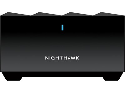 Netgear Nighthawk AX100 Dual Band Mesh WiFi 6 System, Black, 2/Pack (MK63S-100NAS)