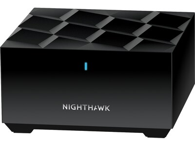 Netgear Nighthawk AX100 Dual Band Mesh WiFi 6 System, Black, 2/Pack (MK63S-100NAS)