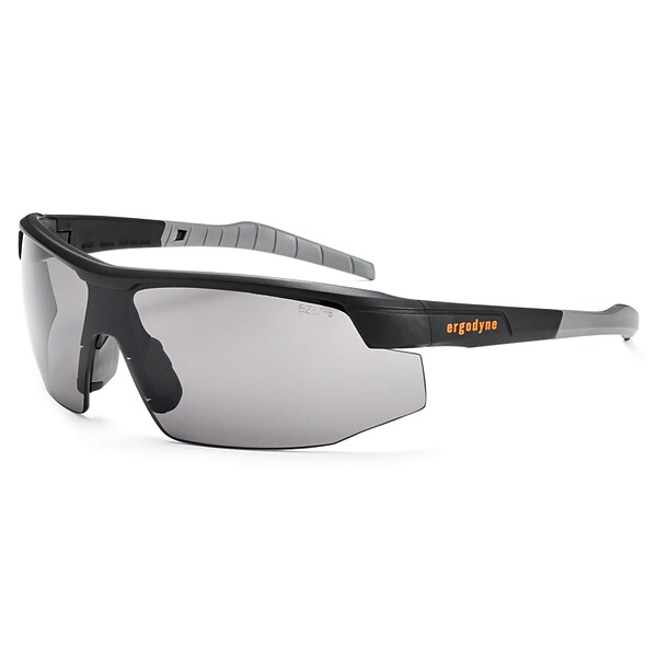 Skullerz® Skoll Safety Glasses, Anti-Fog Smoke Lens, Black (59033)