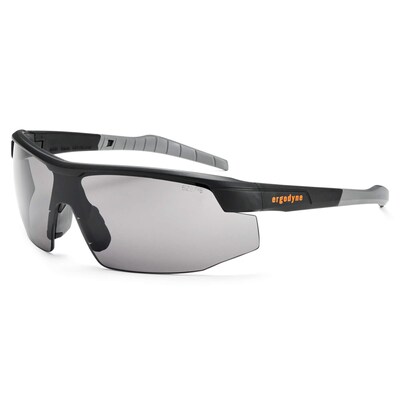 Skullerz® Skoll Safety Glasses, Smoke Lens, Black (59030)