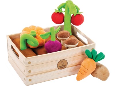 Educational Insights Plush Vegetable Garden, 1.15" x 11.3" x 5.95", Multicolor (3686)