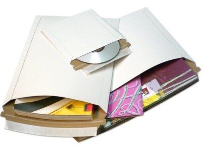 9.75" x 12.25" Self-Sealing Fiberboard Mailer, 100/Carton (MJ4)
