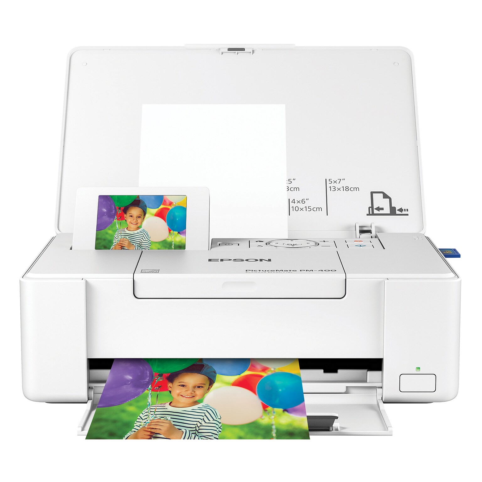 Epson PictureMate PM-400 Wireless Color Inkjet Printer (C11CE84201)