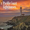 Lighthouses, Pacific Coast 2018 12 x 12 Inch Monthly Square Wall Calendar
