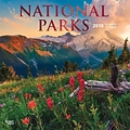 National Parks 2018 12 x 12 Inch Monthly Square Wall Calendar with Foil Stamped Cover