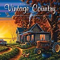 Vintage Country 2018 12 x 12 Inch Monthly Square Wall Calendar by Hopper Studios Featuring Artwork by Lynn Garwood