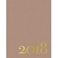 Letters & Paper 2018 Desk Planner with Foil Stamped Cover