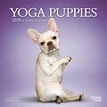 Yoga Puppies 2018 Mini 7 x 7 Inch Wall Calendar