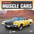 American Muscle Cars 2018 7 x 7 Inch Monthly Mini Wall Calendar