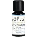Ellia By HoMedics Therapeutic-Grade Essential Oil, Pay Attention, 0.5 oz. (ARM-EO15TI)
