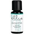 Ellia By HoMedics Therapeutic-Grade Essential Oil, Eucalyptus, 0.5 oz. (ARM-EO15EUC)