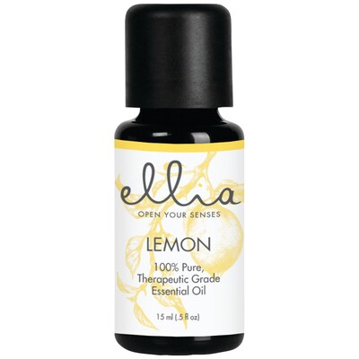 Ellia By HoMedics Therapeutic-Grade Essential Oil, Lemon, 0.5 oz. (ARM-EO15LEM)