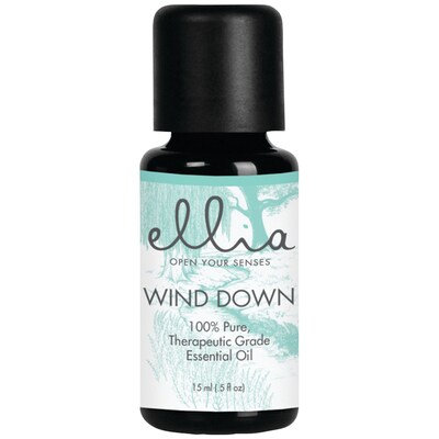 Ellia By HoMedics Therapeutic-Grade Essential Oil, Wind Down, 0.5 oz. (ARM-EO15WD)