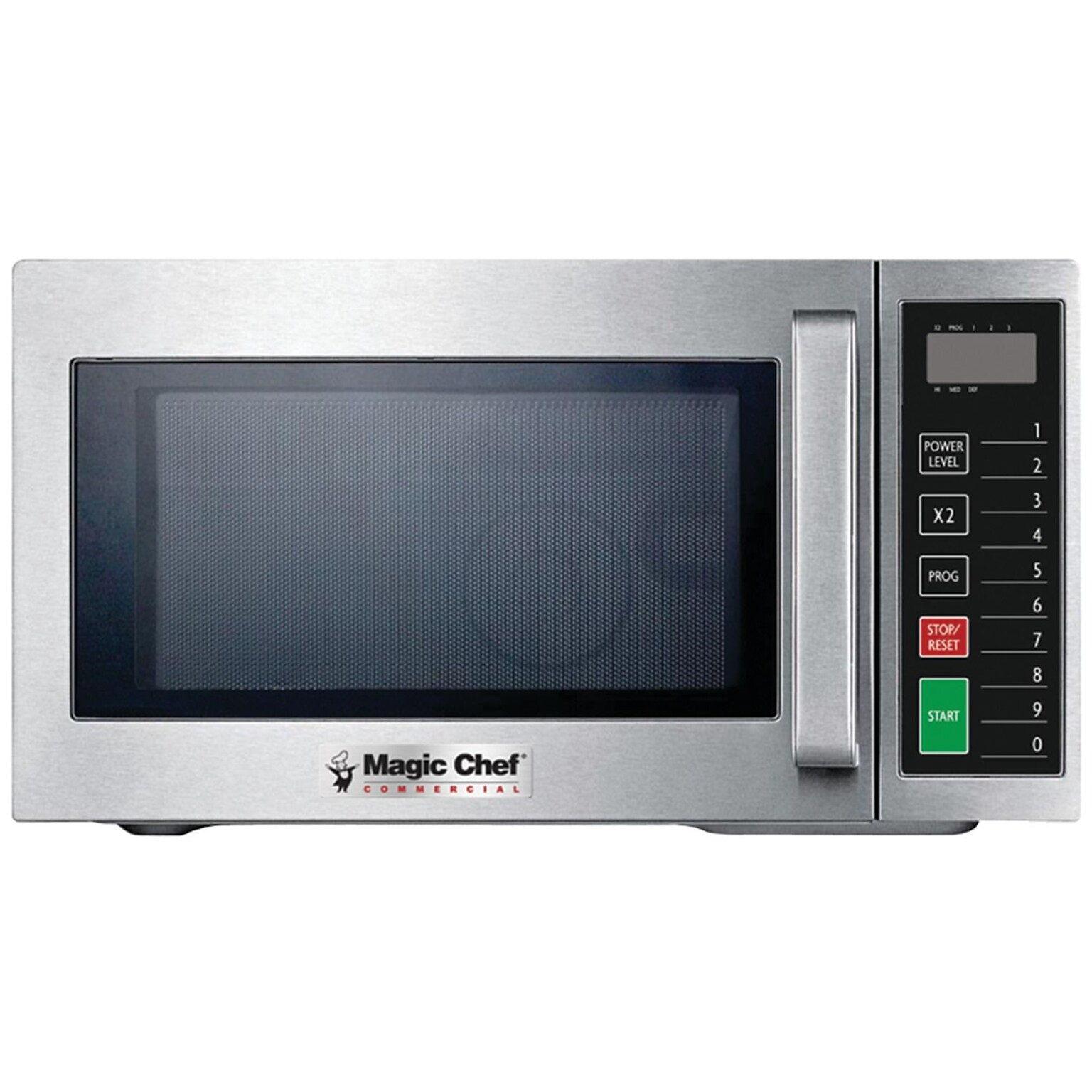 Magic Chef .9 Cubic-ft Commercial Microwave, Silver (MCCM910ST)