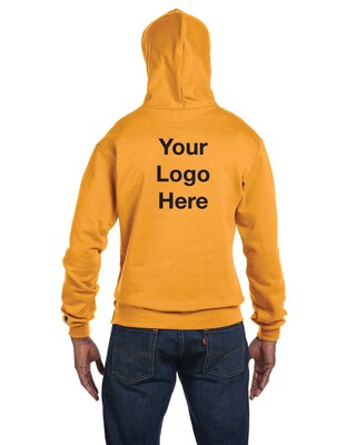 Custom Champion® Adult Double Dry Eco® Pullover Hoodie