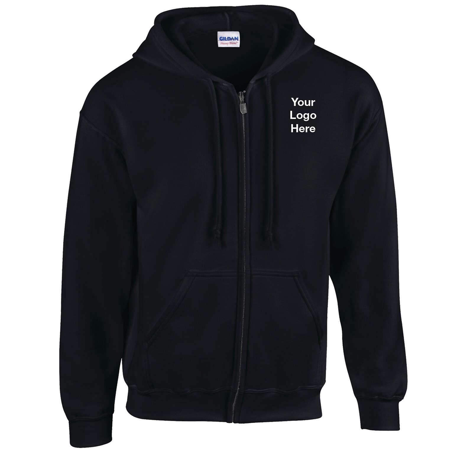 Custom Gildan® Adult Heavy Blend Classic Fit Full Zip Hoodie