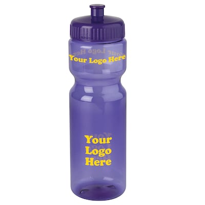 Custom Translucent Bike Bottle 28 oz