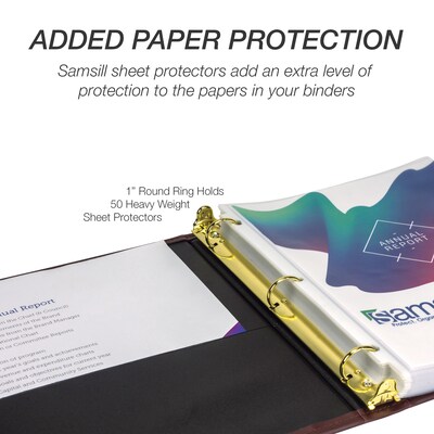 Samsill 1/2 Classic Ring Binder