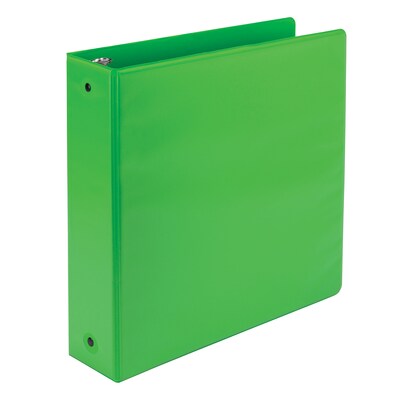 Samsill Earths Choice Biobased 2 3-Ring View Binders, Lime Green (17365)