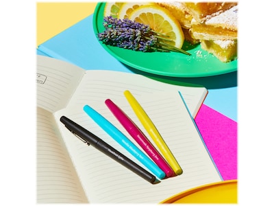 Paper Mate Sunday Brunch Scented Flair Pen, Medium Point, Assorted Ink, 6/Pack (2125407)