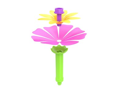 Educational Insights Design & Drill STEM Garden, 6.5" x 7.5" x 1.45", Assorted Colors (4143)