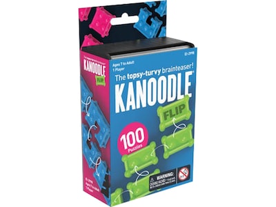 Educational Insights Kanoodle Flip 3-D Brain Teaser Puzzle Game for Kids, Teens And Adults, Ages 7+