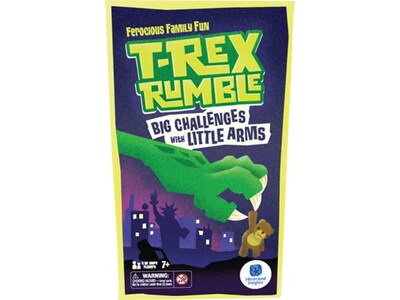 Educational Insights T-Rex Rumble, 10 x 5.5 x 1.2, Green/Black (3068)