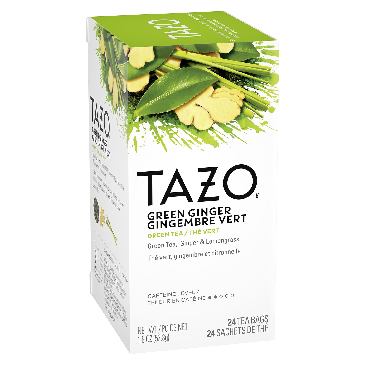 Tazo Green Ginger Tea, 24/Box (SBK151600)