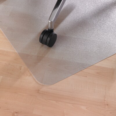 Floortex Advantagemat Hard Floor Chair Mat, 30" x 48", Clear PVC (FC127519EV)