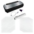 Nutrichef Automatic Vacuum Sealer System with Vacuum Sealer Bags (843631147887)