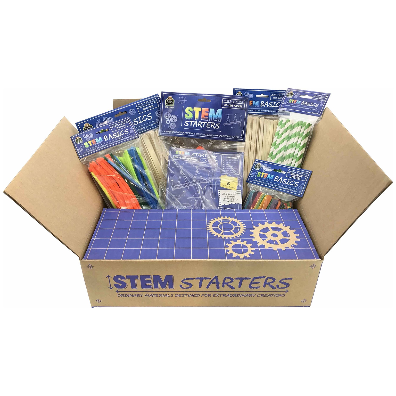Teacher Created Resources Zip-Line Racer STEM Starter Kit (TCR2087801)