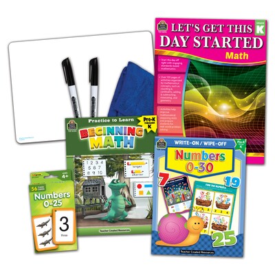 Learning Together: Math Grade K Home Learning Set